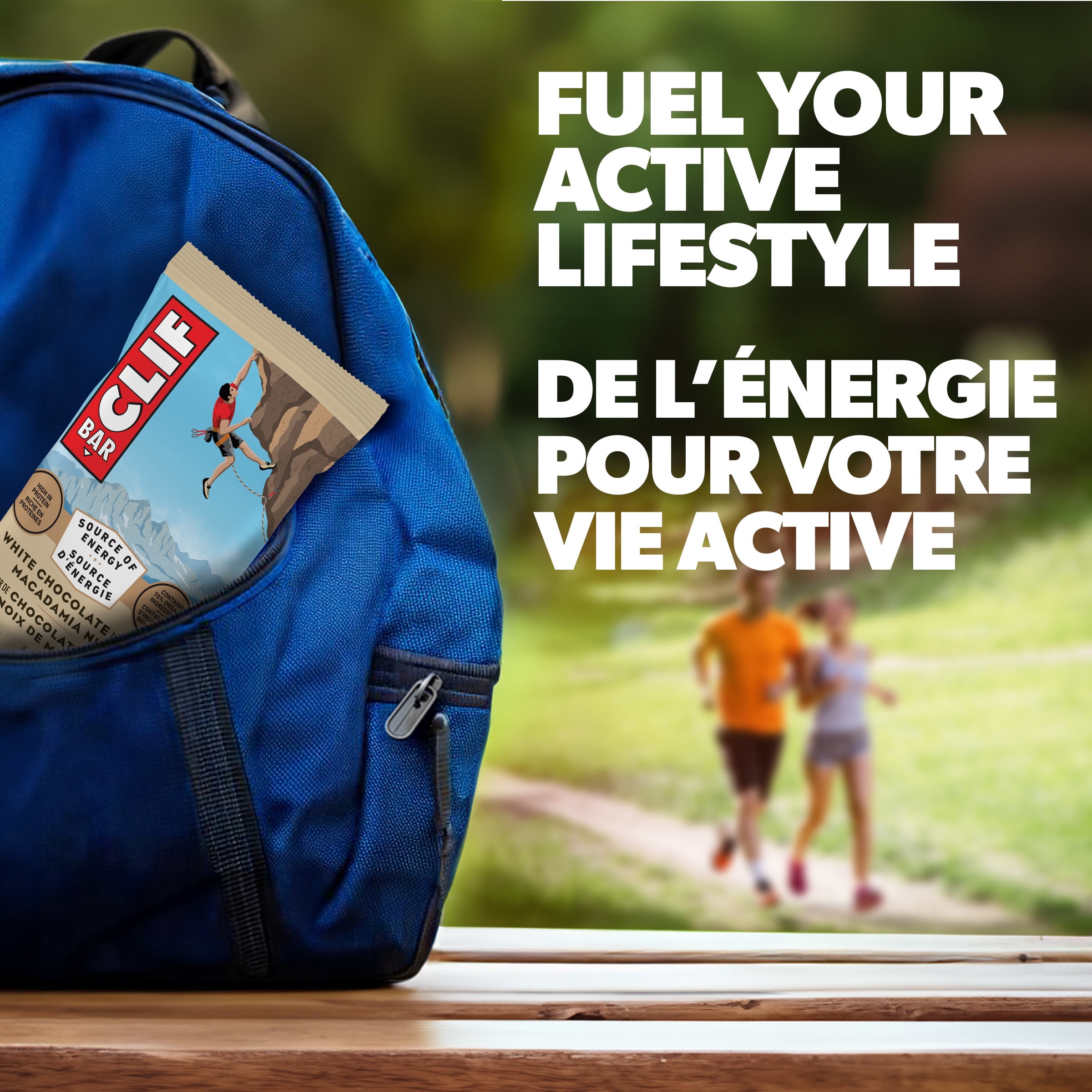 CLIF BAR Energy Bars, White Chocolate Macadamia Nut, Granola Bar, High in Protein, Contains 70% Organic Ingredients 10 Bars