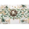 thumbnail image 4 of Christmas Winter Table Runner 13.8x71 Inch, Merry Christmas Green Pine Trees Table Decors for Seasonal Xmas Holiday Farmhouse Home Kitchen Dining Party, 4 of 5