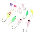 thumbnail image 4 of Ice Fishing Hooks Set, Ice Fishing Jigs Set Wide Application Color Metal Head For Bass ANGGREK Otros Deportes, 4 of 8