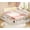 Pink, variant on Twin Size Princess Bed Frame with 4 Storage Drawers and 2-Tier Storage Bookcase,Velvet Upholstered Platform Bed with LED Light & Charging Station,Crystal Button & Crown Headboard, White