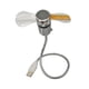 thumbnail image 5 of Ventilador de , ventilador de refrigeración flexible, ventilador de reloj USB portátil con pantalla de reloj, ventilador de reloj LED, 5 of 9