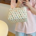 thumbnail image 4 of Bolso Mano para Mujer Bolso Almacenamiento Algodón para Viajes Oficina (estilo 3), 4 of 9
