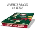 thumbnail image 4 of YouTheFan NHLMinnesota Wild 2' x 3' Cornhole Game, 4 of 6