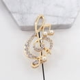 thumbnail image 5 of Joernso Lady Pin Unisex Shiny Rhinestone Scale Shape Women Brooch Gift, 5 of 8