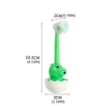 thumbnail image 3 of Children's Three sided Tumbler Toothbrush Efficient Cleaning Cute Design Soft Safe Easy Grip, 3 of 5
