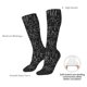 thumbnail image 4 of Fotbe Black Scientific Calcetas Divertidas Estampadas para Hombre y Mujer, Calcetas de Algodón hasta la Rodilla para Caminar, Correr, Enfermería y Embarazo, 4 of 6