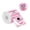 Pink, variant on 140Pcs Shimmering Round Thermal Labels Sticker Oil and Water Resistant For Document Organization And Craft Decoration