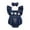 AD-Navy, variant on Baby Girl Easter Outfit Baby Girl Outfit Plaid Bubble Romper Embroidery Spring Summer Clothes(Orange,6-12 Months)
