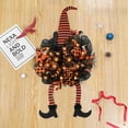 thumbnail image 3 of Bobomoti Halloween Wreath with Witch Legs Pumpkin Door Hanging Garland Front Door for Halloween Decorations Halloween Witch Garland on Clearance, 3 of 5