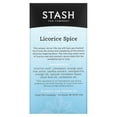 thumbnail image 2 of Stash Tea, Herbal Tea, Licorice Spice, Caffeine Free, 20 Tea Bags, 1.2 oz Pack of 4, 2 of 2