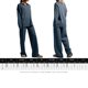 thumbnail image 3 of Pantalones superiores de manga larga para mujer, conjuntos de salón de 2 piezas con cuello vuelto, traje de vacaciones, 3 of 9