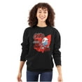 thumbnail image 3 of Ohio Buckeye State Athlete Fan Smurfs Sweatshirt for Men or Women Brisco Brands S, 3 of 6