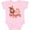 AD-Pink, variant on Inktastic My 1st Thanksgiving Cute Turkey with Feathers Boys or Girls Baby Bodysuit