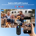 thumbnail image 4 of brewene Mini Action Camera 4K WiFi with 64GB Sports Camera POV Body Waterproof Camera for Vlogging,Skiing,Cycling,Helmet,Travel, 4 of 8