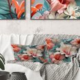 thumbnail image 2 of Designart "Mirage Of Paradise" Tropical Throw Pillow - Traditional Pillow For Couch - Insert And Pillows Covers For Bedroom Decor, 2 of 5