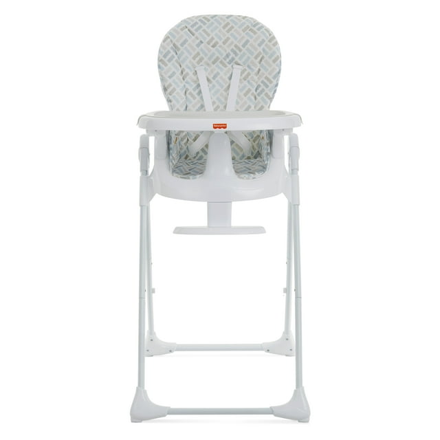 Fisher Price Tiny Bites Highchair by Dream On Me, Cloud Gray