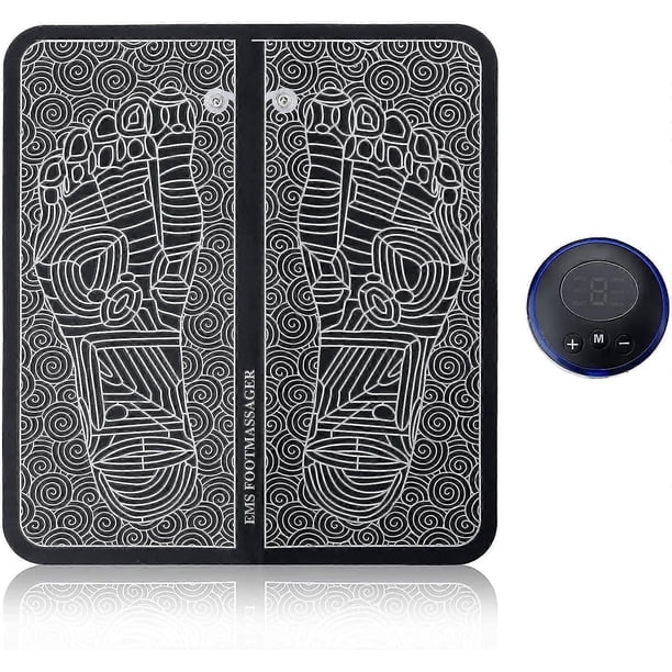 EMS Foot Massage, Electric Feet Massager, EMS Leg Reshaping Foot Massage,Promotes Blood Circulation and Relieves Muscle Pain