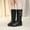 Black, variant on Women's Knee High Boots Flat Low Heel Stretchy Round Toe Women Low Heel Round Toe Tall Boot for Women Long Boots