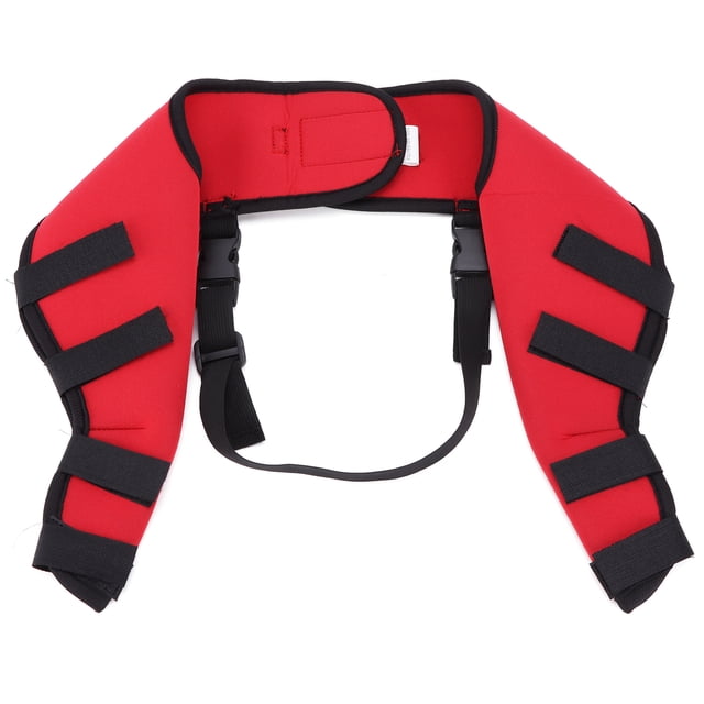 Dog Rear Leg Braces, Pet Knee Pads Professional Effective For Sprain Protection For Surgery Healing For Injury For Prevent Dog Licking Wounds HJ26 Red,HJ27 Blue