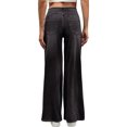 thumbnail image 3 of High Waist Women Stretchy Wide Leg Jeans Casual Pull on Denim Pants, 3 of 5