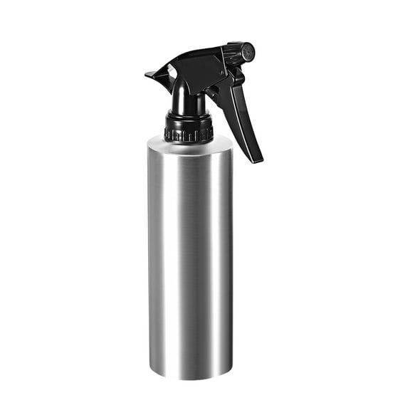 Uxcell 11.8oz/350ml  Spray Bottle Polishing Stainless Steel Silver Tone 1pcs