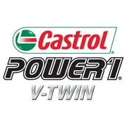 Castrol Power1 V-Twin 4T 20W-50 Full Synthetic Motorcycle Oil, 1 Quart