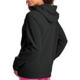 thumbnail image 3 of Champion Women's Powerblend Graphic Fleece Pullover Hoodie, 3 of 5