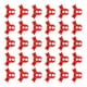thumbnail image 1 of Moyic Clips para plantas trepadoras, 30 piezas, controlan la altura y la forma con facilidad, Clips de entrenamiento para plantas Jardín y Patio Rojo, 1 of 6
