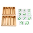 thumbnail image 2 of Esquirla Boîte à Broches Montessori Jouets Éducatifs Matériel de Math pour Bébés Enfants, 2 of 8