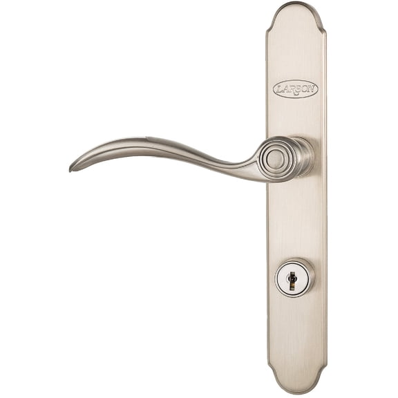 LARSON QuickFit Storm Door Handleset - Brushed Nickel - 3 Pack