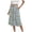 Sky Blue, variant on Midi Skirts for Women Trendy Summer High Waisted Flowy Boho Floral Skirts Casual Tiered A Line Skirt with Pockets (Sky Blue, M)