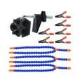 thumbnail image 2 of Soldering Helping Hands Soldering Third Hand Tools 6 Flexible Arms With Adjustable Table Clamp Holder Tool for Electronics Repair, 2 of 11