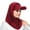 A, variant on Stretchy Sun Protective Hooded Neck Cover And Cap Combo For Men Women Wicking Design