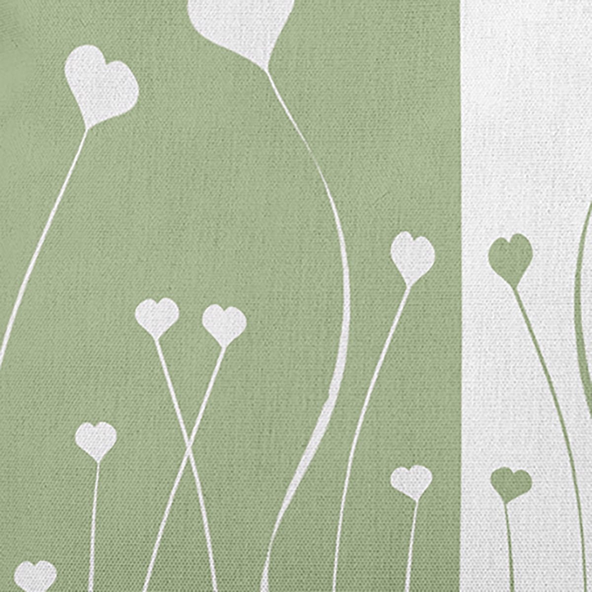 20" x 20" Simply Daisy Growing Love Polyester Accent Pillow, Fresh Green Qty 1