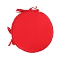 thumbnail image 3 of Cojín redondo para silla, muebles de jardín, suave, multiusos, sencillo, cojín para asiento, para el hogar, sofá, interior y exterior, jardín Rojo 30 cm, 3 of 8