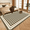 Brown, variant on RUMAISA RUGS Aesthetic Area Rugs, Cream Wool & Silk Carpet Carpet for Living Room, Indoor Area Rug, Non Slip, Rug for Bedroom Dining Room (Size: 8' X 8' ft)