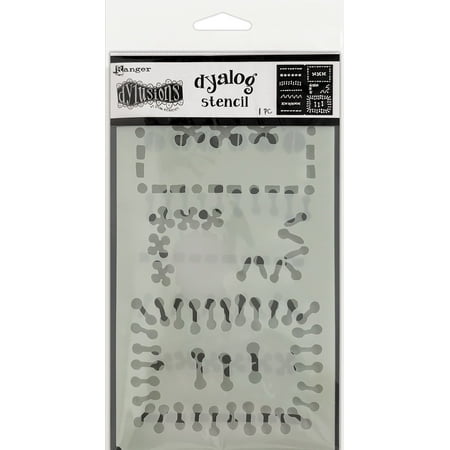 UPC: 0789541075400 | Stitch It Dyan Reaveley s Dylusions Dyalog Stencil