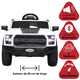 thumbnail image 3 of Camioneta Eléctrica Montable para Niños 12V Control Remoto Bluetooth Luces Sonidos Apta desde 3 Años - Blanco, 3 of 7