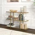 thumbnail image 5 of Evelyn&Zoe Greenwich 42" Wide Rectangular Console Table, Brass, 5 of 5