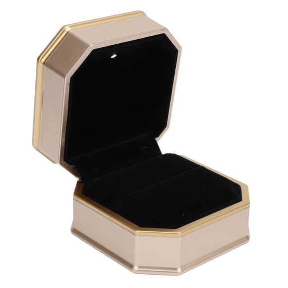 Caja De Anillo De Luz LED, Caja De Anillo LED Versátil única Para El Día De La Madre