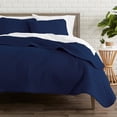 thumbnail image 5 of Bare Home Coverlet Set + Microfiber Sheet Set - Diamond Stitched Lightweight Bedspread - Ultra-Soft Microfiber Sheet Set, 5 of 5