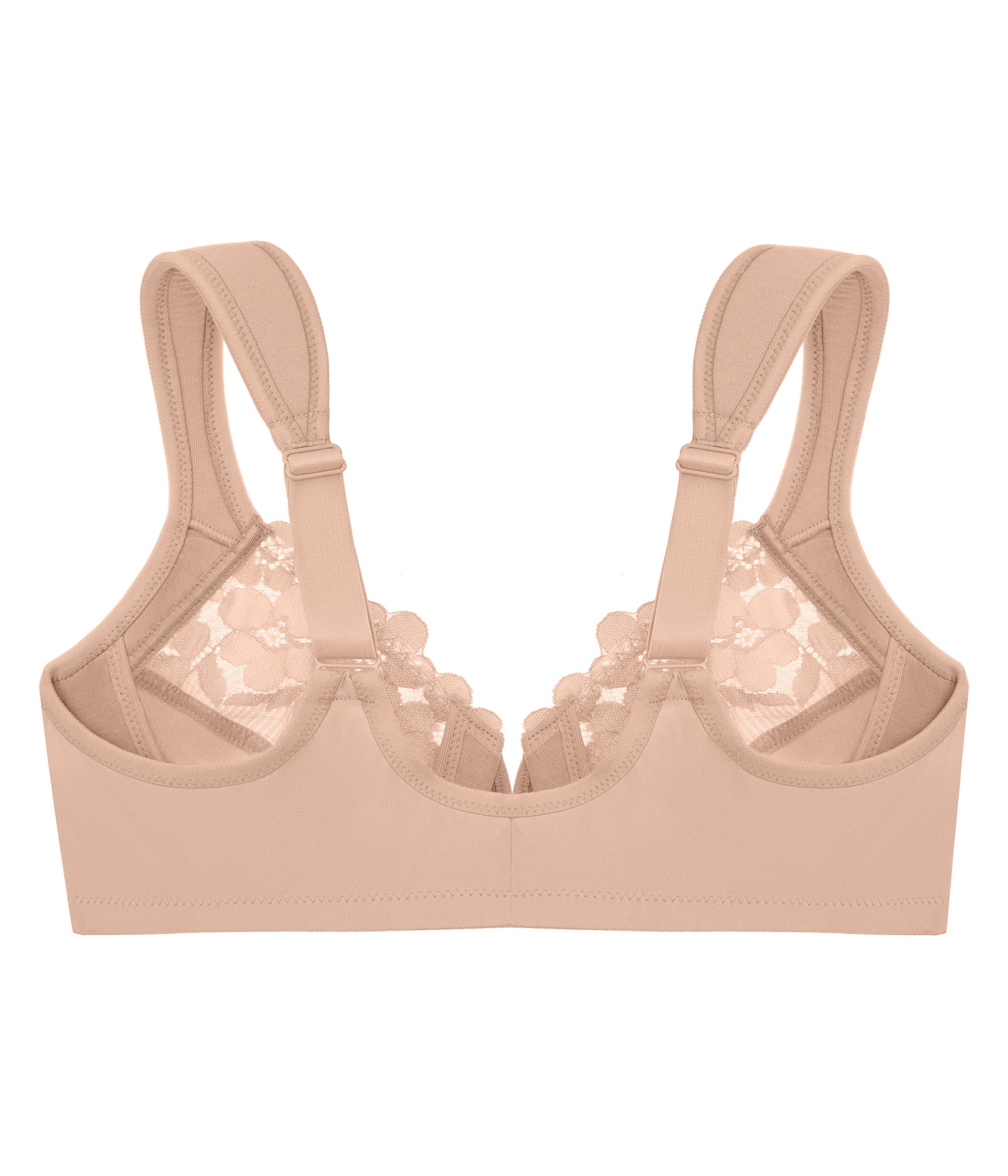 Glamorise Front-Closure Cotton WonderWire Underwire Bra 1241 (Women's & Women's Plus)