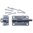 thumbnail image 1 of Hardware Essentials Ajustco 4" Zinc Plated Self-Adjusting Barrel Bolt, 1 of 2