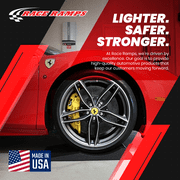 Race Ramps RR-TR-5 Durable 5 Trailer Ramp - Scratch Proof, Lightweight, Solid Core Design