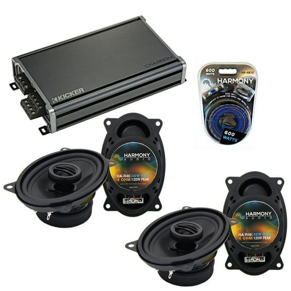 Fits Porsche 944 1983-1993 Factory Speaker Replacement Harmony (2) R46 & CXA3604