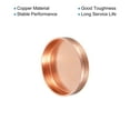 thumbnail image 4 of Uxcell 50mm ID Copper End Cap Pipe Fitting Sweat Plug Connection 2 Pack, 4 of 4