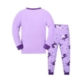 thumbnail image 6 of ATAIKU Toddler Baby Girls Long Sleeve Pajamas 2 Piece Unicorn Pjs Set Children Cotton Sleepwear 2T, 6 of 10