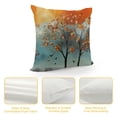 thumbnail image 4 of SHANXI Throw Pillow Covers Landscape Cushion Cover Soft Pillow Cases for Home Sofa Bed Chair Car Office Decorative 12x12in, 4 of 5