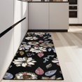thumbnail image 4 of Pioneer Flower Floral Print Pattern Kitchen Rug Mat,Kitchen Runner Rugs Non Skid Washable,Decorative Kitchen Floor Mats for Kitchen,Sink,Laundry,17"X47", 4 of 5