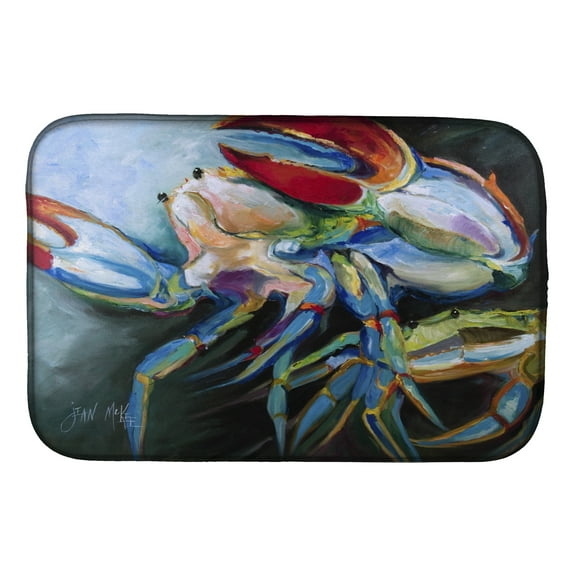 Blue Crab Dish Drying Mat